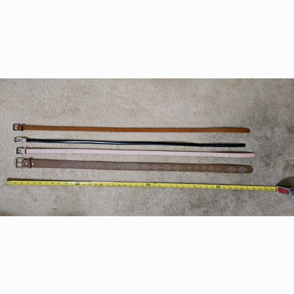 Belt Bundle(4) variety, 34-36 inches